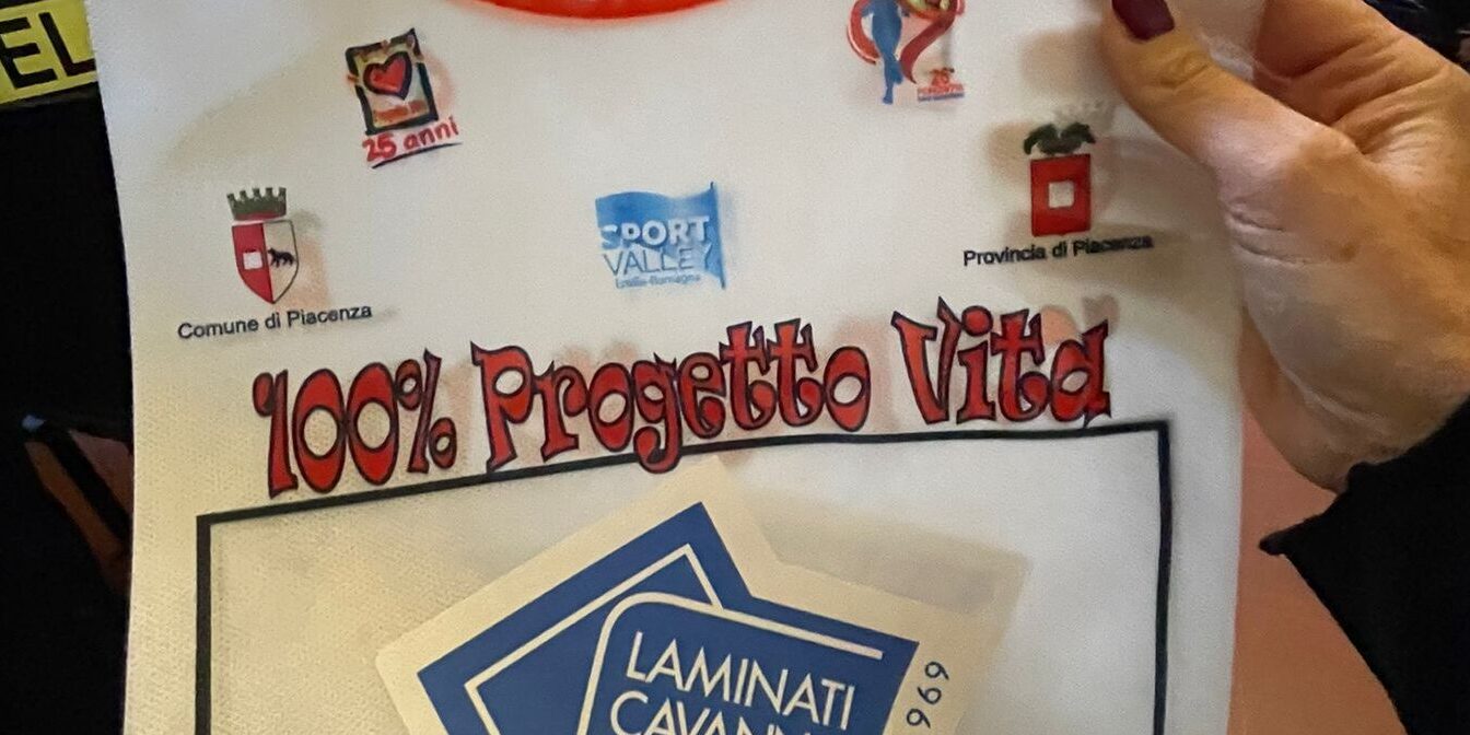 Laminati Cavanna tra gli sponsor di Progetto Vita e Placentia Half Marathon
